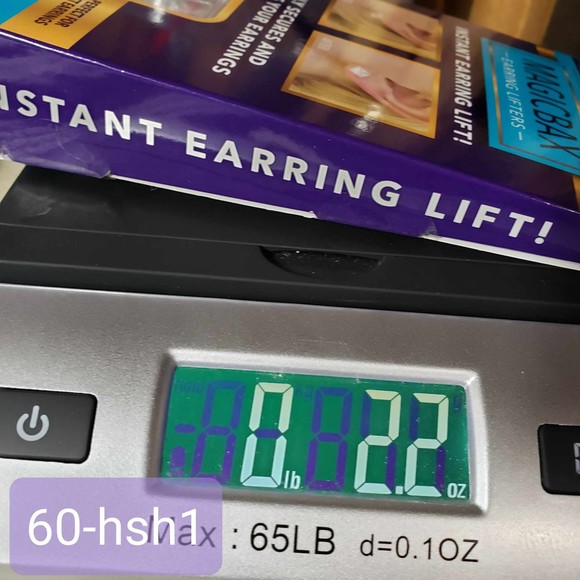 Magicbax Earring Lifters Hypoallergenic Sterling Silver & Gold-Plated NIB - Picture 5 of 5